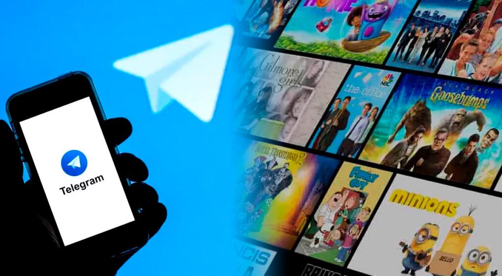 Películas gratis desde telegram